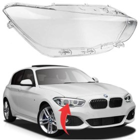 Resim gkl Bmw 1 Serisi F20 Lci Sağ Far Camı 2015-2019 63117414142 
