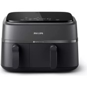 Resim Siyah Hava Fritözü, Sağlıklı ve Pratik Yemek Hazırlama Cihazı 