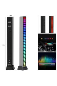 Resim carlone Rgb Ekolayzer Çubuk Spectrum-usb Den Çalışır-sese Duyarlı-8 Modlu(1 ADET) 