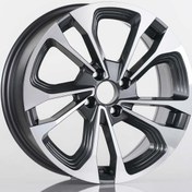 Resim EMR-1066-03 6.5x16"-4x100 ET35 60.1 Gun Metal Diamond Jant (4 Adet) 