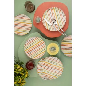 Resim Braventa Collection Kütahya Porselen Moderna 6 Kişilik 19 cm Pasta Takımı Barcod 