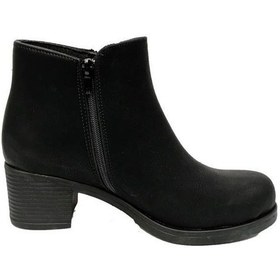 Resim Fix 6012 Yağlı Deri Trend Fashion Kadın Bot Siyah 