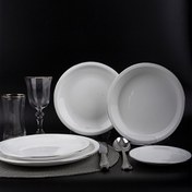 Resim Evaliza Alaia Platin 101 Parça 12 Kişilik Yemek Takımı 