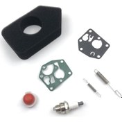 Resim Briggs Stratton Çim Biçme Makinesi İçin Yaylı Hava Filtresi Contaları Buji 