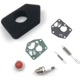 Resim Briggs Stratton Çim Biçme Makinesi İçin Yaylı Hava Filtresi Contaları Buji 