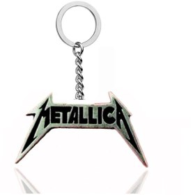Resim Herşey Nota Metallica Grubu Anahtarlık 