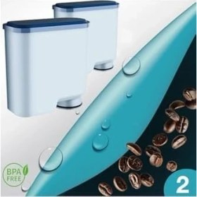Resim Hype Store Solo Barista Pure Kafe PH012 Aquaclean Için Kahve Makinesi Su Filtresi 2 Adet 