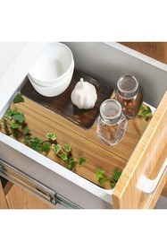 Resim Else Dekor Renkli Çiçekler Kaydırmaz Raf Dolap Çekmece Örtüsü Yıkanabilir Buzdolabı Içi Matı 