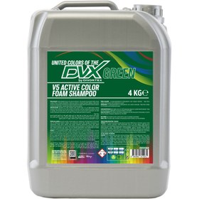 Resim Divortex V5 Aktif Renkli Köpük Şampuan Yeşil 4 Kg 