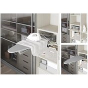 Resim Starax Katlanır Ütü Masası Gri S-6616-g 