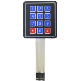 Resim 3X4 Membran Tuş Takımı - Keypad 
