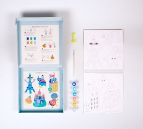 Resim OMY Paint Box Sayılarla Boyama - Paris 