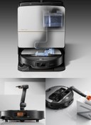 Resim Roborock Çift Kameralı Akıllı Temizlik Robotu 22.000 PA Saros Z70 Robot Süpürge Uzaydan Gelen Teknoloji 