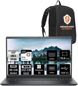 Resim Dell Vostro 3520 i5 1135G7 36GB RAM 512GB SSD 15.6'' FHD W11HOME N2063PVNB3520U & PER4 ÇANTA 