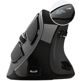 Resim Trust Voxx 23731 Şarj Edilebilir Bluetooth Wifi Kablosuz Dikey Mouse 2400 Dpi 