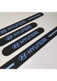Resim Hyundai Elantra Uyumlu Carbon Kapı Eşiği 4'Lü Set Kırılmaz (548480319) 