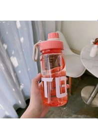 Resim Yenı Büyük Kapasiteli Su Şişesi Gym Fitness İçme Suyu Şişesi Açık Kamp Tırmanma Pink 1000ml Pink 