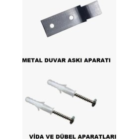 Resim İnterform Interform Yangın Tüpü Metal Askı Aparatı Metal 10'lu Set Vida Dübel Dahil 