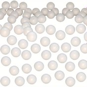 Resim 200 adet 1.52 cm Boş Beyaz Köpük Toplar El İşleri, DIY Projeleri, Paskalya Süslemeleri ve Okul Aktiviteleri için – Sanatsal Yaratıcılık ve Yaratıcı Eğlence için Pürüzsüz Polistiren Küreler, Dekoratif Toplar 