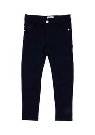 Resim U.S. Polo Assn. Kız Çocuk Lacivert Toothpick Fit Kanvas Pantolon 50309130-VR033 