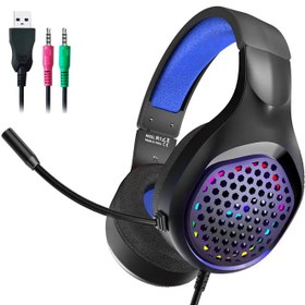 Resim XMOWi R1 Gaming Mikrofonlu RGB Oyuncu Kulaklığı PC- Dizüstü Ve Ps4 