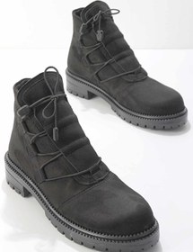 Resim Bambi Siyah Süet Kadin Bot & Bootie K02509500002 