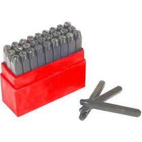 Resim Mannesmann 244-10 Çelik Harf Zımba Seti 10 MM 