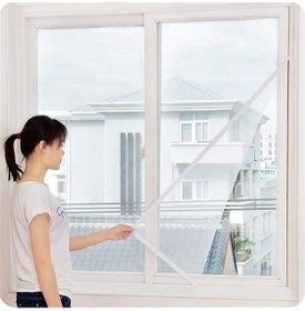 Resim Tak Çıkar Çift Kanat Sineklik Pratik Sinek Koruyucu 150x130 Cm 130x150 