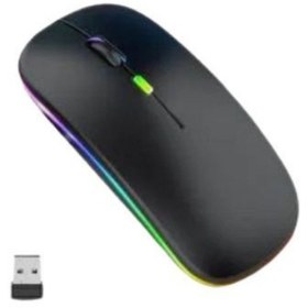Resim GLASOR Vivobook,Zenbook, S16,S14 Uyumlu Şarjlı Kablosuz Mouse Rgb Led Işıklı Ultra Slim Usb 