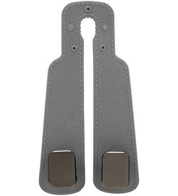 Resim Wezone Araç Koltuk Başlığı Çift Kancalı Çok Amaçlı Telefon Tutucu Ve Saklama Askısı - Gri 