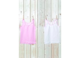 Resim Blackspade Kız Çocuk Atlet 2li Paket 1297 - Pembe Beyaz 