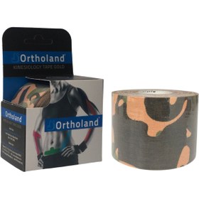 Resim Kinesio Ağrı Bandı 5cm X 5m Kamuflaj Yeşili 