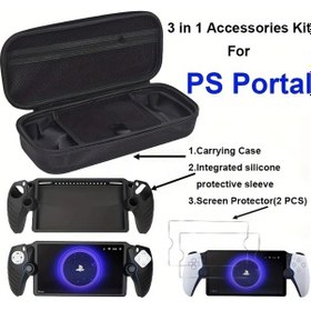 Resim Cloud011 Ps Portal 3 Lü Aksesuar Seti: Psp Taşıma Çantası Ekran Koruyucu Kılıf 