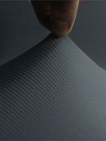 Resim 6lı Balpeteği Desen Likra Kumaşlı Tüylenmez Yikanabilir Sandalye Örtüsü Sandalye Kılıfı Antrasit 