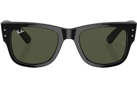 Resim RAY-BAN 0840S 901\u002F31 51 MEGA WAYFARER Unisex SİYAH Köşeli Çerçeve Güneş Gözlüğü 