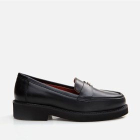 Resim Hotiç Hakiki Deri Siyah Kadın Loafer 01ayh291760a100 Siyah 