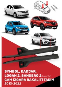 Resim Symbol-kadjar-sandero-logan Cam Izgara Bakaliti Takım Sağ, Sol 2013-2020 668220167r, 668226391r 1 Çift 