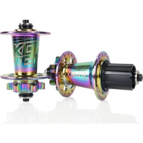 Resim Koozer XM490 Ön Arka Göbek Seti 32 Delik Rainbow 