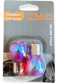 Resim Cm&halley Diadem Ampul 12v 93 Tek Duy Yakın Tırnak Py21w Bau15s 