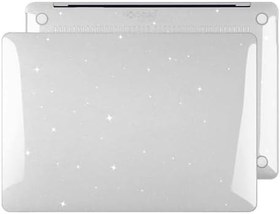Resim Apple Macbook Pro 16 inç M4/Pro/Max A3186 A3403 ile Uyumlu Simli Kılıf Sert Glitter ŞEFFAF 
