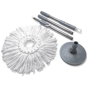 Resim Asfar Spin Mop Sap+Palet+Püskül 