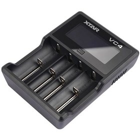 Resim Xtar VC4 Lcd Ekranlı Li-ion/Ni-Mh/Ni-Cd Pil Şarj Cihazı 4lü 