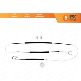 Resim Audi Q7 MK1 4LB 2006-2015 5-Kapı SUV İçin Ön Sol Cam Kriko Seti 