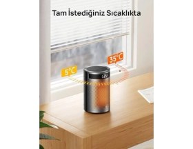Resim Storemax Dreo Atom 416 Seramik Isıtıcı – 1500W, 2sn Hızlı Isıtma, 1-12 Saat Zamanlama, 34DB Fısıltı Sessizliği, 5-35 °c Ayarlanabilir Sıcaklık 