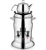 Resim Kutlu Ticaret Kutlu 2 Demlikli 16 Lt Çay Semaveri-73092 