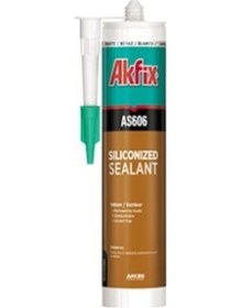 Resim Akfix 310Ml Silikonize Mastik Gri (550210439) 