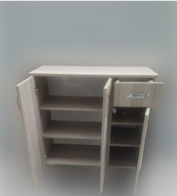 Resim Ayakkabılık Çok Amaç Model Parlak Cordoba Hard Suntalem Demonte Ceviz 