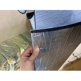 Resim Türkeli Kaucuk Sünger Yapışkanlı Oto Ses Yalıtım 19 mm Folyolu 100X100 