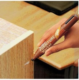 Resim CetKing Ek-95 Mobilya Rötuş Kalemi Siyah 