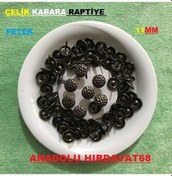 Resim Kabara Raptiye Koltuk Çivisi Antik Eskitme Petek Çapı 11 MM 1000Ad 